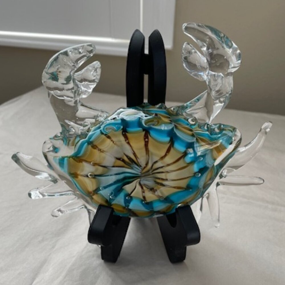 VTG Murano Glass Sea Crab